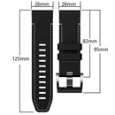 Garmin QuickFit Rubber With Leather Band