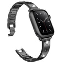 Diamond-studded metal buckle Bracelet For Apple Watch